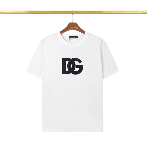 Dolce &amp; Gabbana D&amp;G T-Shirts Short Sleeved For Men #1077249 $29.00 USD, Wholesale Replica Dolce &amp; Gabbana D&amp;G T-Shirts