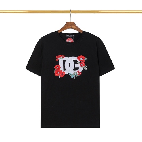 Dolce &amp; Gabbana D&amp;G T-Shirts Short Sleeved For Men #1077252 $29.00 USD, Wholesale Replica Dolce &amp; Gabbana D&amp;G T-Shirts