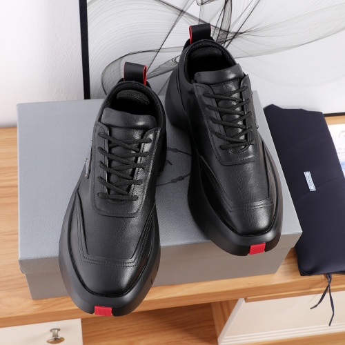 Replica Prada Casual Shoes For Men #1077284 $85.00 USD for Wholesale