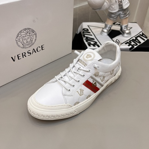 Replica Versace Casual Shoes For Men #1077356 $72.00 USD for Wholesale