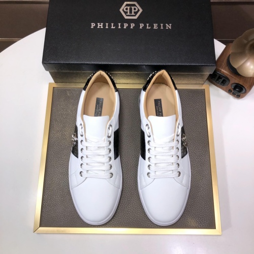 Replica Philipp Plein Casual Shoes For Men #1077362 $85.00 USD for Wholesale