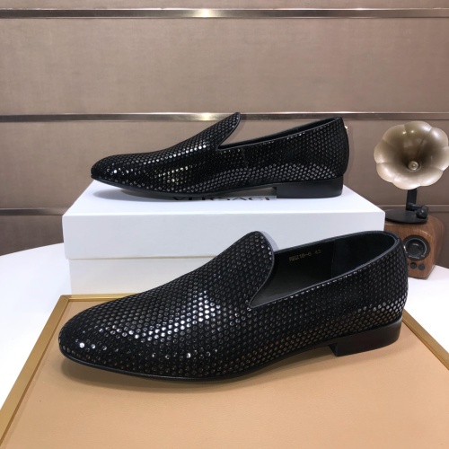 Replica Versace Leather Shoes For Men #1077422 $85.00 USD for Wholesale