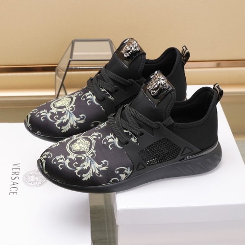 Versace Casual Shoes For Men #1077463 $85.00 USD, Wholesale Replica Versace Casual Shoes