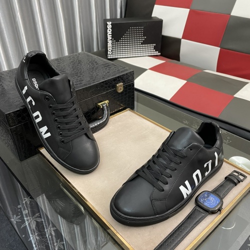 Replica Dsquared Casual Shoes For Men #1077475 $76.00 USD for Wholesale