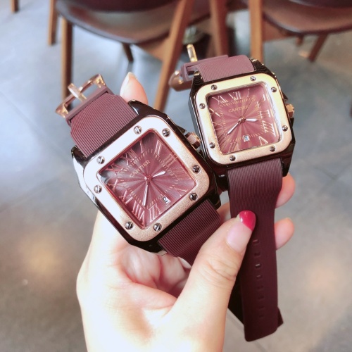 Replica Cartier Watches For Unisex #1077571 $52.00 USD for Wholesale