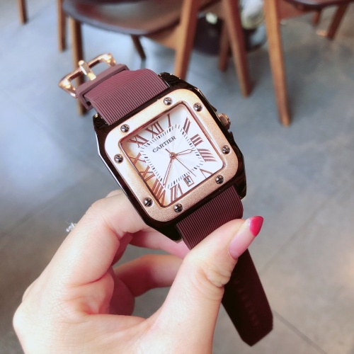 Replica Cartier Watches For Unisex #1077572 $52.00 USD for Wholesale