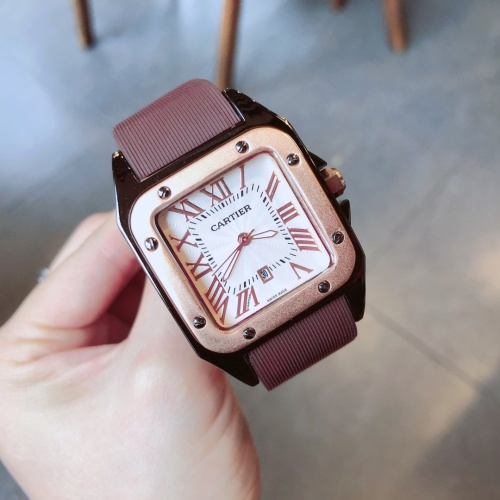 Replica Cartier Watches For Unisex #1077572 $52.00 USD for Wholesale