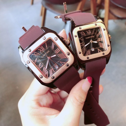 Replica Cartier Watches For Unisex #1077580 $52.00 USD for Wholesale