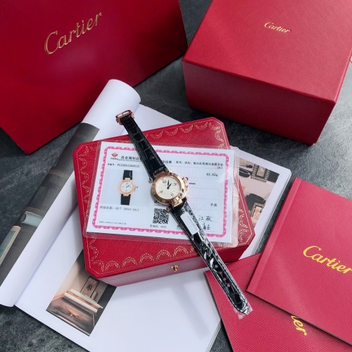 Replica Cartier AAA Quality Watches For Women #1077622 $545.45 USD for Wholesale