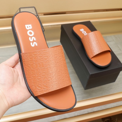 Replica Boss Slippers For Men #1077633 $60.00 USD for Wholesale