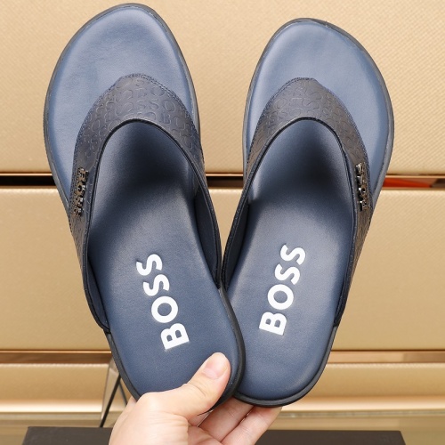 Replica Boss Slippers For Men #1077640 $60.00 USD for Wholesale