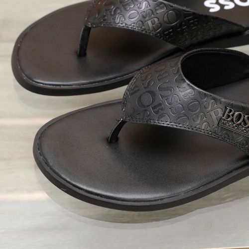 Replica Boss Slippers For Men #1077641 $60.00 USD for Wholesale