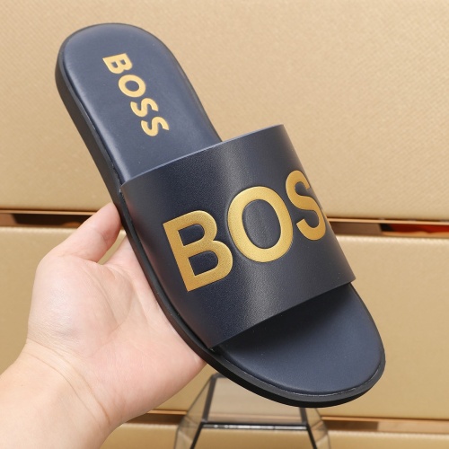 Replica Boss Slippers For Men #1077644 $60.00 USD for Wholesale