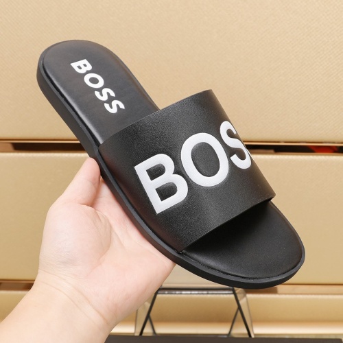 Replica Boss Slippers For Men #1077645 $60.00 USD for Wholesale