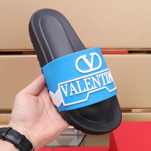 Replica Valentino Slippers For Men #1077656 $56.00 USD for Wholesale