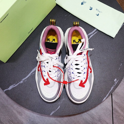 Replica Off-White Casual Shoes For Women #1077676 $92.00 USD for Wholesale