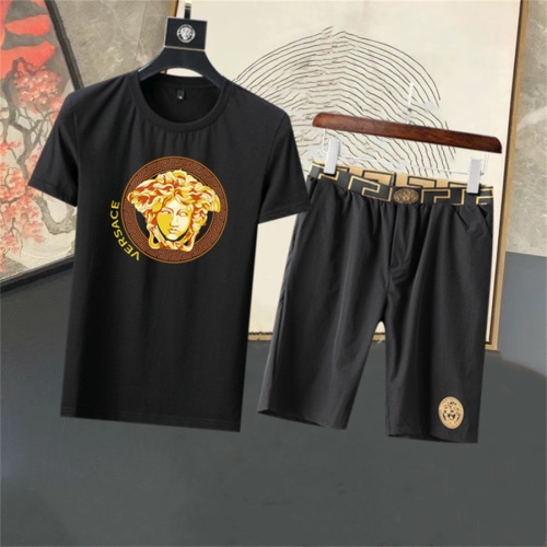 Versace Tracksuits Short Sleeved For Unisex #1077702 $48.00 USD, Wholesale Replica Versace Tracksuits