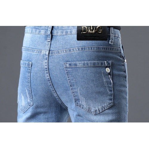 Replica Dolce & Gabbana D&G Jeans For Men #1077717 $42.00 USD for Wholesale