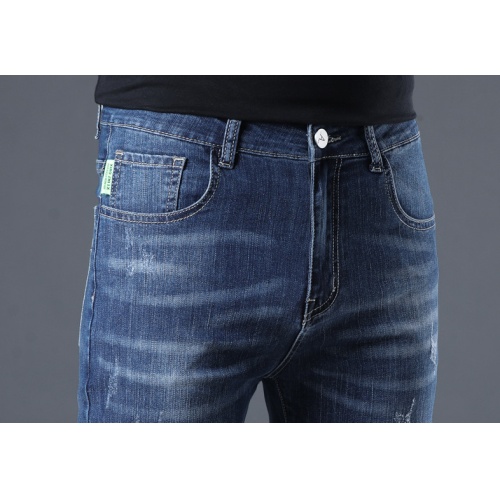 Replica Moncler Jeans For Men #1077728 $42.00 USD for Wholesale