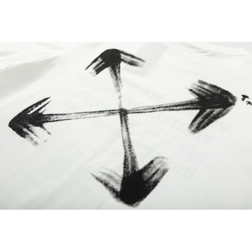 Replica Off-White T-Shirts Short Sleeved For Men #1077739 $32.00 USD for Wholesale
