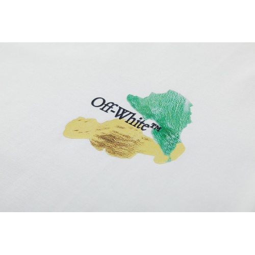 Replica Off-White T-Shirts Short Sleeved For Men #1077741 $34.00 USD for Wholesale