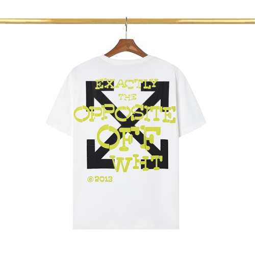 Off-White T-Shirts Short Sleeved For Men #1077743 $34.00 USD, Wholesale Replica Off-White T-Shirts