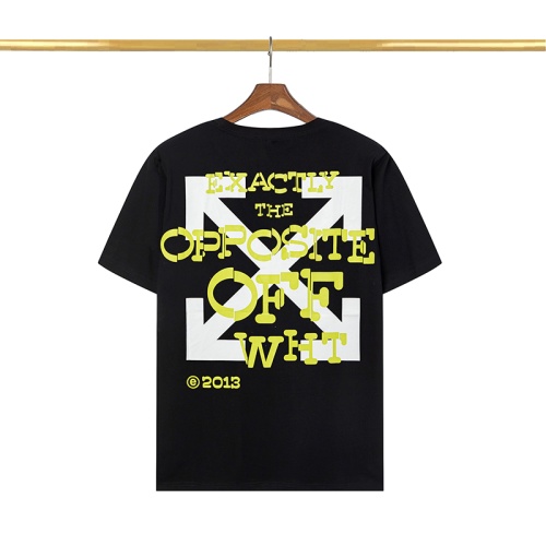 Off-White T-Shirts Short Sleeved For Men #1077744 $34.00 USD, Wholesale Replica Off-White T-Shirts