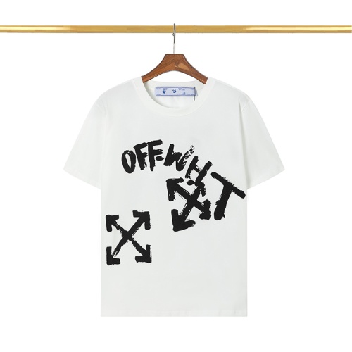 Off-White T-Shirts Short Sleeved For Men #1077745 $32.00 USD, Wholesale Replica Off-White T-Shirts