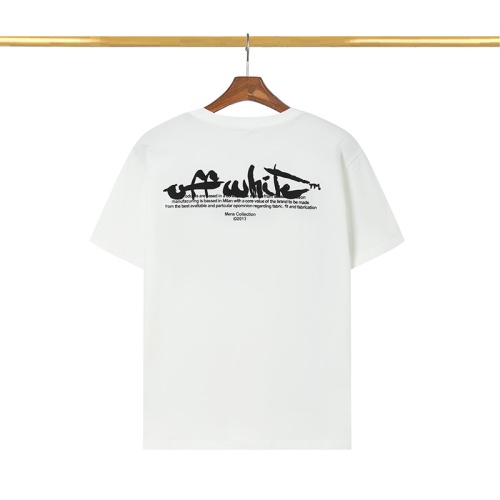 Replica Off-White T-Shirts Short Sleeved For Men #1077745 $32.00 USD for Wholesale