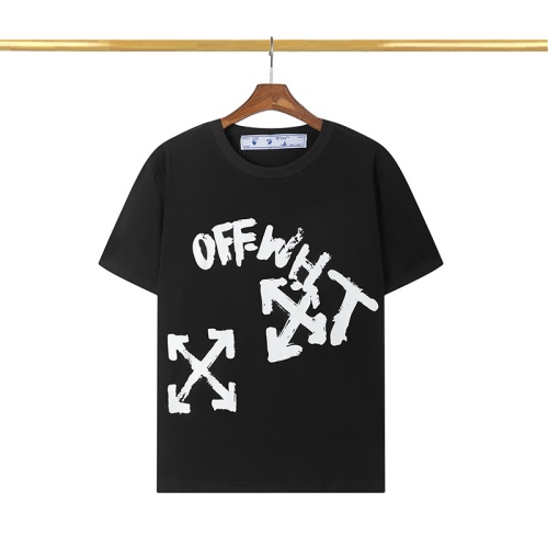 Off-White T-Shirts Short Sleeved For Men #1077746 $32.00 USD, Wholesale Replica Off-White T-Shirts
