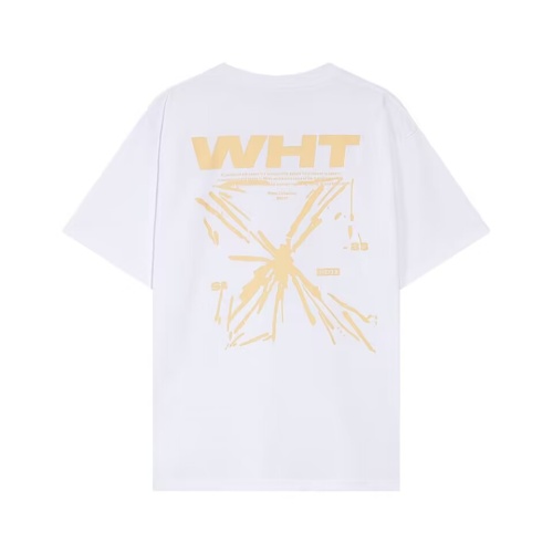 Off-White T-Shirts Short Sleeved For Unisex #1077747 $42.00 USD, Wholesale Replica Off-White T-Shirts