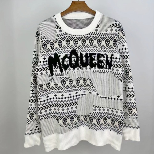 Alexander McQueen Sweater Long Sleeved For Unisex #1077749 $52.00 USD, Wholesale Replica Alexander McQueen Sweater