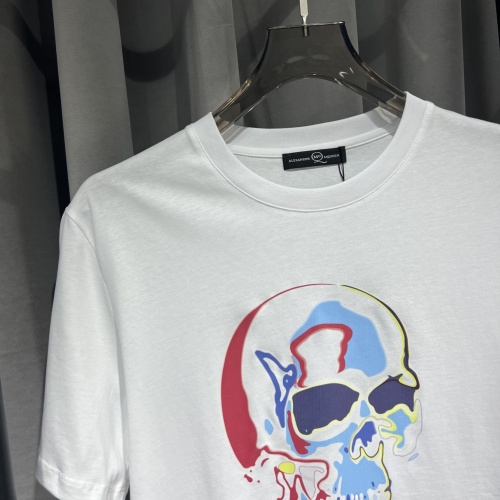 Replica Alexander McQueen T-shirts Short Sleeved For Unisex #1077785 $36.00 USD for Wholesale