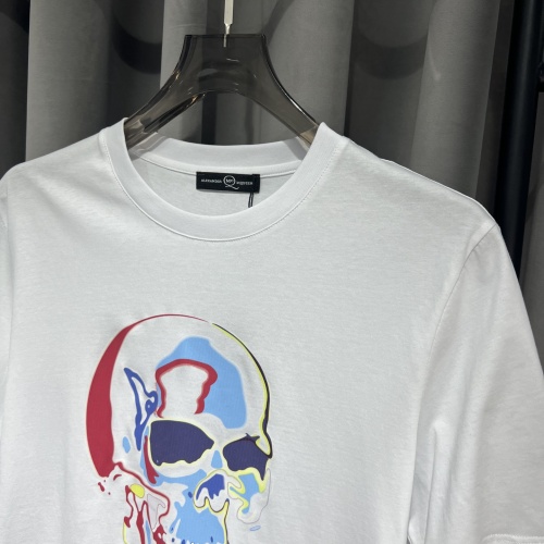 Replica Alexander McQueen T-shirts Short Sleeved For Unisex #1077785 $36.00 USD for Wholesale