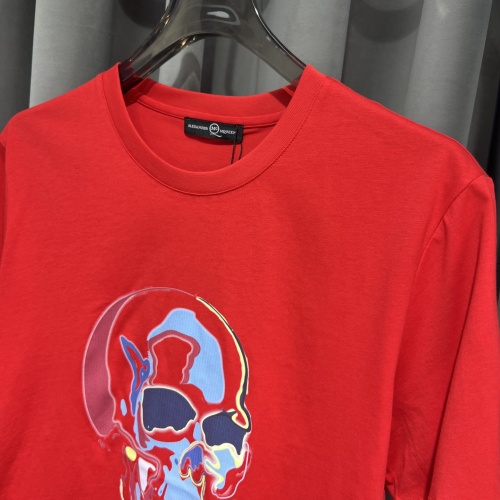 Replica Alexander McQueen T-shirts Short Sleeved For Unisex #1077786 $36.00 USD for Wholesale