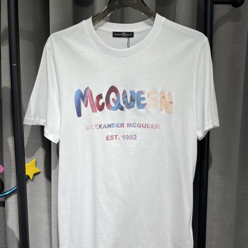 Alexander McQueen T-shirts Short Sleeved For Unisex #1077789 $36.00 USD, Wholesale Replica Alexander McQueen T-shirts