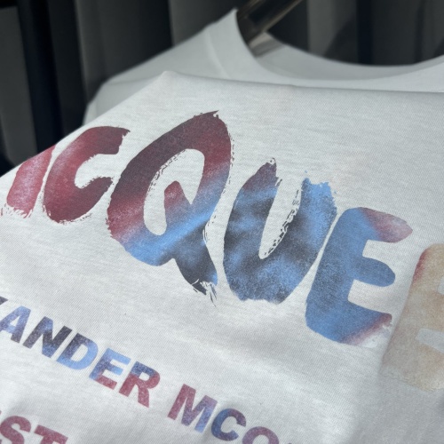 Replica Alexander McQueen T-shirts Short Sleeved For Unisex #1077789 $36.00 USD for Wholesale