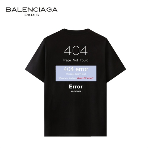 Replica Balenciaga T-Shirts Short Sleeved For Unisex #1077801 $27.00 USD for Wholesale