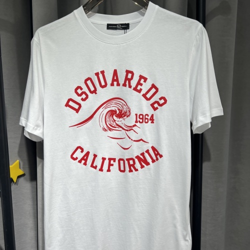 Dsquared T-Shirts Short Sleeved For Unisex #1077802 $36.00 USD, Wholesale Replica Dsquared T-Shirts
