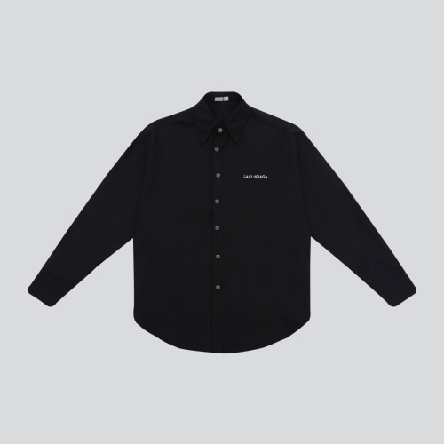 Replica Balenciaga Shirts Long Sleeved For Unisex #1077920 $48.00 USD for Wholesale