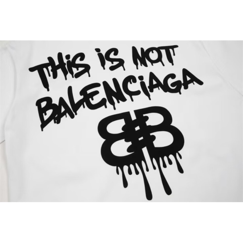 Replica Balenciaga T-Shirts Short Sleeved For Unisex #1078195 $42.00 USD for Wholesale