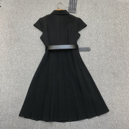 Replica Prada Dresses Short Sleeved For Women #1078244 $128.00 USD for Wholesale