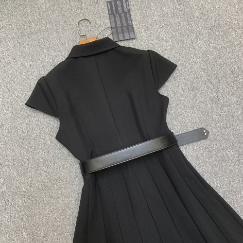 Replica Prada Dresses Short Sleeved For Women #1078244 $128.00 USD for Wholesale
