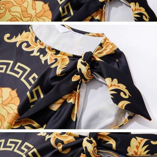Replica Versace Tracksuits Short Sleeved For Women #1078294 $56.00 USD for Wholesale