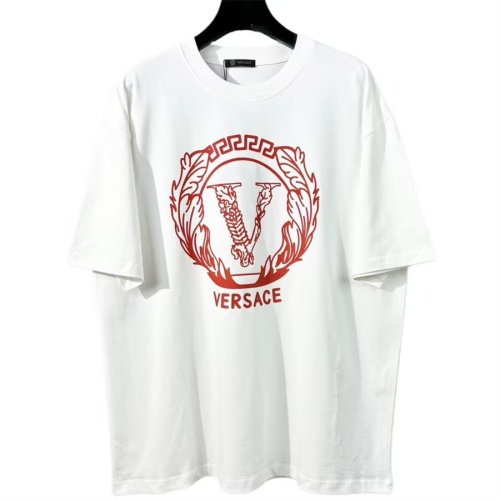 Versace T-Shirts Short Sleeved For Unisex #1078295
