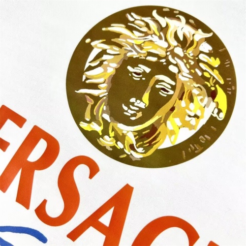 Replica Versace T-Shirts Short Sleeved For Unisex #1078297 $42.00 USD for Wholesale