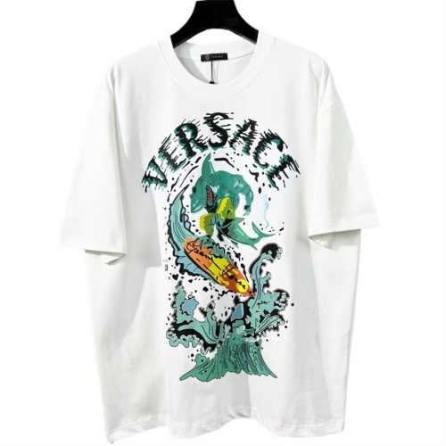 Versace T-Shirts Short Sleeved For Unisex #1078311