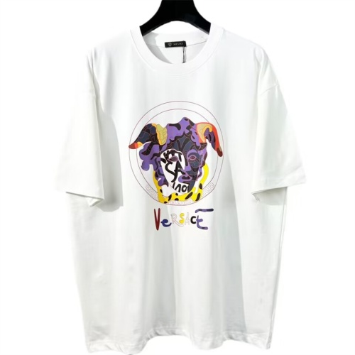 Versace T-Shirts Short Sleeved For Unisex #1078331 $40.00 USD, Wholesale Replica Versace T-Shirts