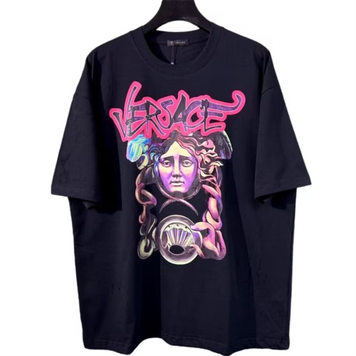 Versace T-Shirts Short Sleeved For Unisex #1078334 $42.00 USD, Wholesale Replica Versace T-Shirts