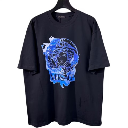 Versace T-Shirts Short Sleeved For Unisex #1078338 $42.00 USD, Wholesale Replica Versace T-Shirts